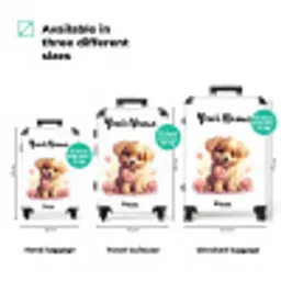 Popke puppy NBS - Handbagage koffer - Kinderen Unisex middel zzzzzzVergelijking_3EN