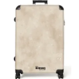 Structuur - Spikkels - Beige NBS - Large koffer - Volwassenen Unisex groot -zzzzzzzzkaufland2