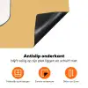 Blikje - Minimalistisch - Blauw - Illustratie Inductie beschermer vinyl 3mm klein -zzzzzzz-td-onderkant