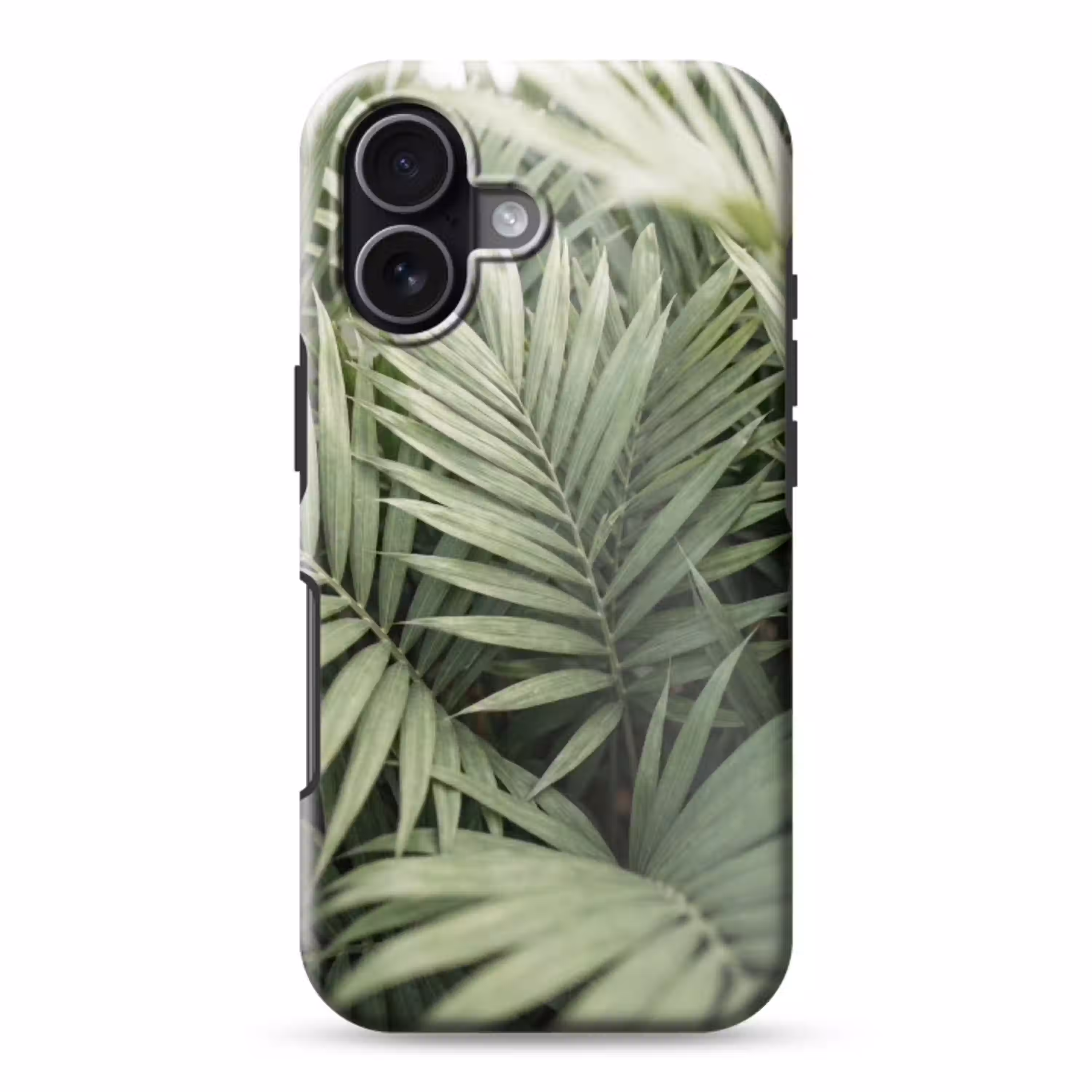 Plant - Palmbladeren - Natuur - Groen Toughcase MagSafe Apple iPhone 17 klein -3d