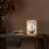 Konijn - Eieren - Mand Light Box met kabel (Tafellamp) klein -sfeer4