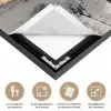 Abstract - Hert - Gewei - Goud Textielframe zwart klein -USP_feed_closeupNL
