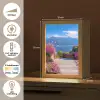Lake Como - Italië - Landschap Light Box met kabel (Tafellamp) klein -USP_NL