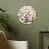 Quote - Bloemen - Schilderachtig Akoestische PET Vilt - Rond klein -sfeer2