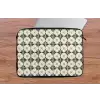 Sierlijk - Ornament - Blauw laptophoes neopreen klein 279 -tafel