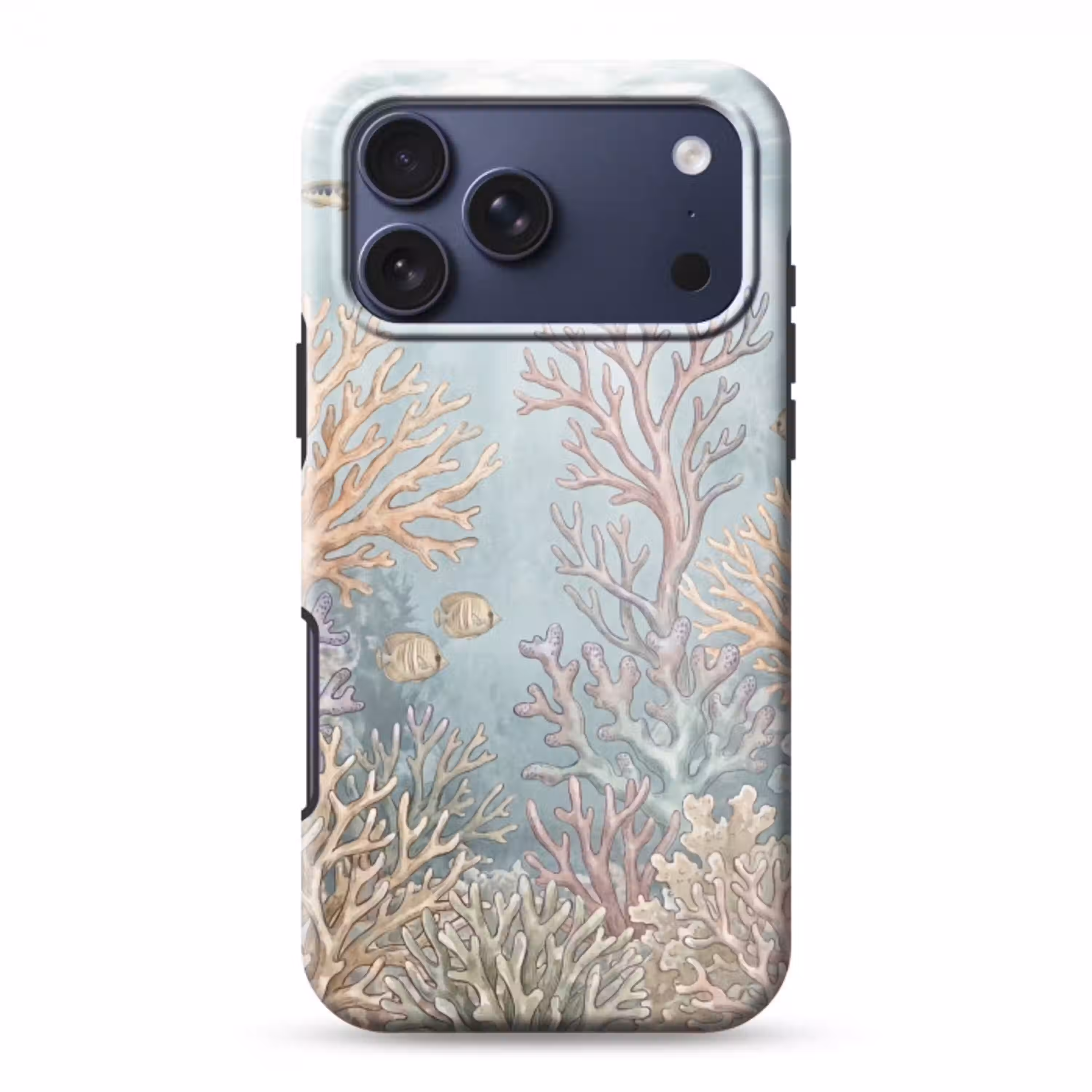 Vis - Koraal - Oceaan - Illustratie - Onderwater Toughcase MagSafe Apple iPhone 17 Pro Max klein -3d