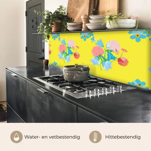 Bloemen - Boeket - Lente - Patronen keuken achterwand 2 middel 871 -usp_NL
