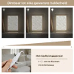 Parelmoerglans - Wit - Schelp Light Box met kabel (Tafellamp) klein 925 -USP_dimbaarNL