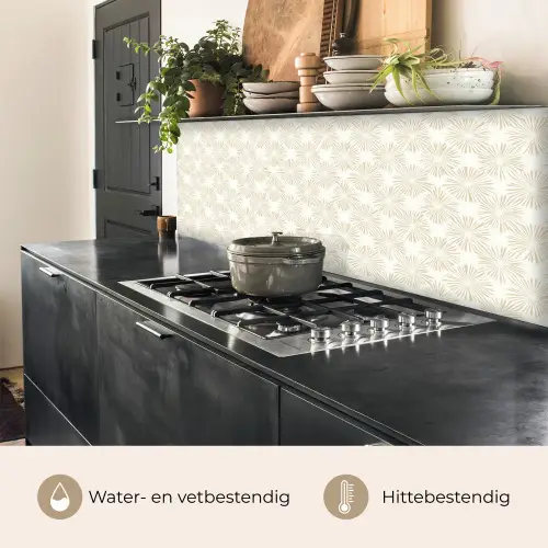 Abstract - Motief - Beige keuken achterwand 2 middel 871 -usp_NL