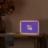 Yes fun - Kleurrijk - Collage-stijl Light Box met kabel (Tafellamp) klein -sfeer4