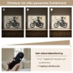 Street art - Motor - Jongen - Graffiti - Banksy Style Light Box met batterij (Wandlamp) middel -USP_dimbaarNL