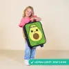 Kawai - Avocado - Groen Kinderkoffer - Zwart klein -sfeer2_UK