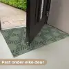 Patroon - Groen - Geometrisch Deurmat klein 898 -USP_NL
