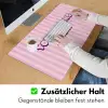Paars - Strepen - You're doing great - Schaduw Muismat XXL klein -ysfeer3_duits