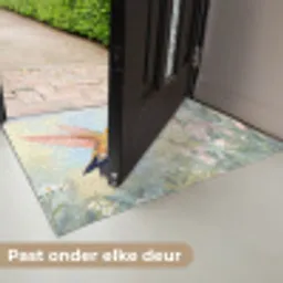 Kolibrie - Illustratie - Kleurrijk Deurmat klein -USP_NL