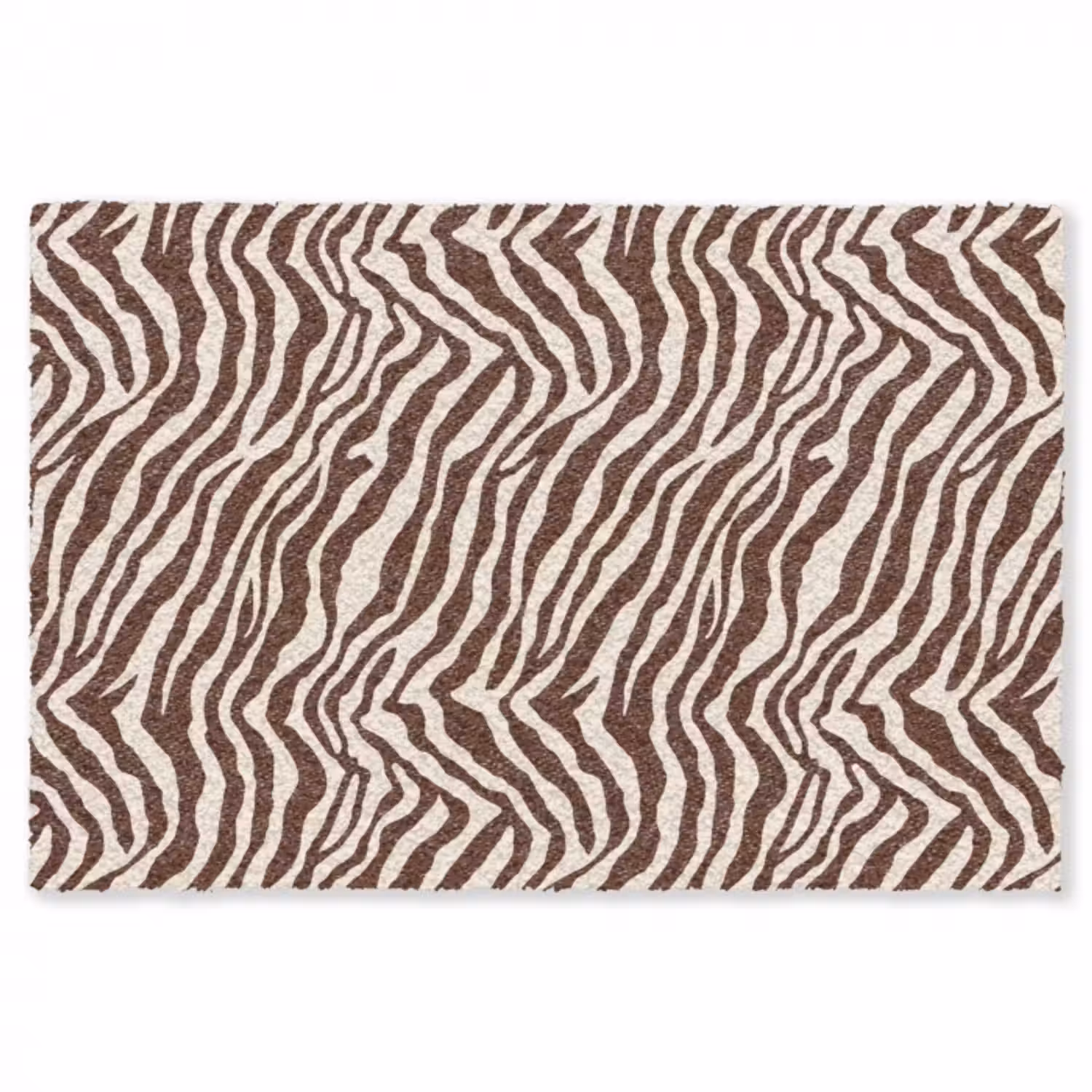 Vloerkleed - Zebra - Patroon - Zwart - Wit