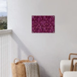 Bladeren - Patroon - Burgundy tuinposter los doek klein 239 -sfeer8