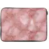 Roze - Kwarts - Goud - Marmer laptophoes neopreen klein 279 -zkaufland3dotto