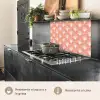 Waaier - Motief - Zalmroze keuken achterwand 2 middel 865 -usp_ES