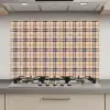 Plaid - Patroon - Beige - Zwart keuken achterwand spatscherm klein 900 -3d_website