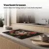 Stilleven met bloemen en een horloge - Schilderij van Abraham Mignon Inductie beschermer vinyl 3mm klein -sfeer1