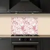 Dieren - Abstract - Rood keuken achterwand spatscherm klein 900 -sfeer1