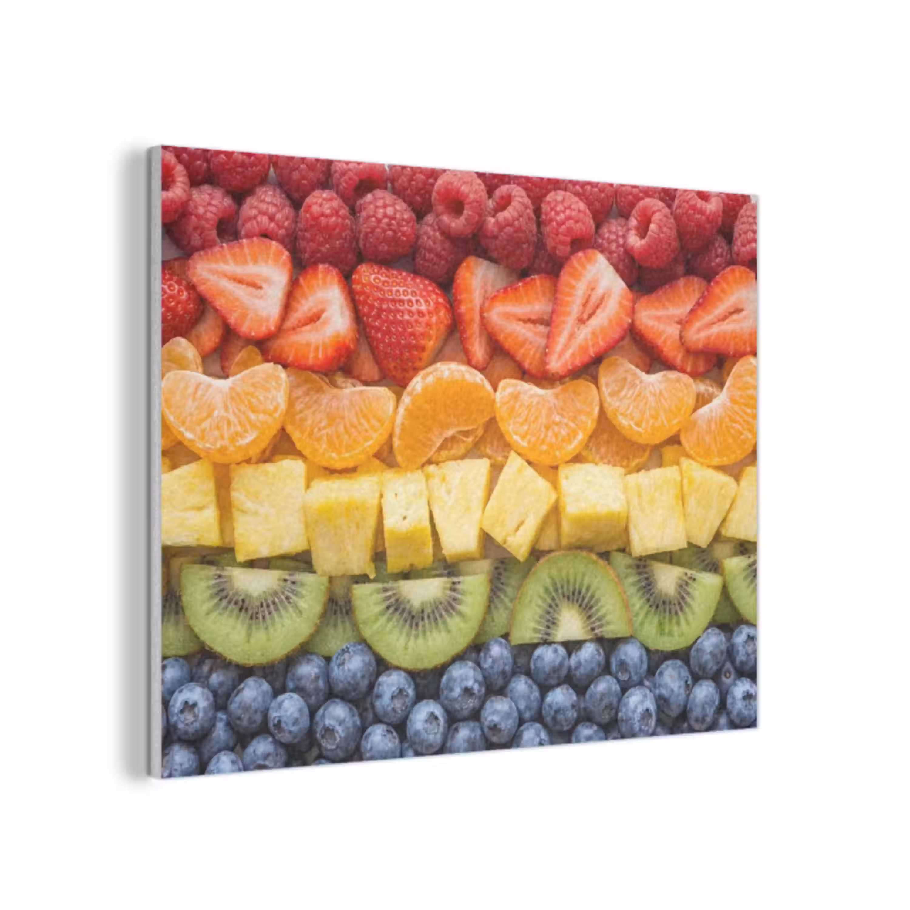 Fruit - Regenboog - Gezond - Kleurrijk PET vilt klein -3d