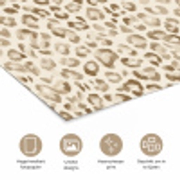 Luipaard - Klassiek - Beige poster papier klein 62 -closeup_NL
