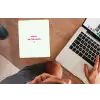 Focus - Beige - Roze - Smiley muismat rubber klein -laptop