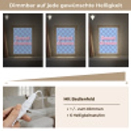 Sweet dreams - Vierkanten - Roze - Blauw Light Box met kabel (Tafellamp) klein -USP_dimbaarDE