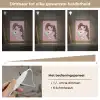 Meisje - Eenhoorn - Glitter Light Box met kabel klein -USP_dimbaarNL