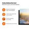 Strandzonsondergang met Helmgras Inductie beschermer vinyl 3mm klein -zzzzzzz-td-ups