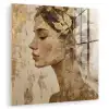 Vrouw - Goud - Abstract - Textuur plexiglas 5mm klein -zzzproduct_nieuw