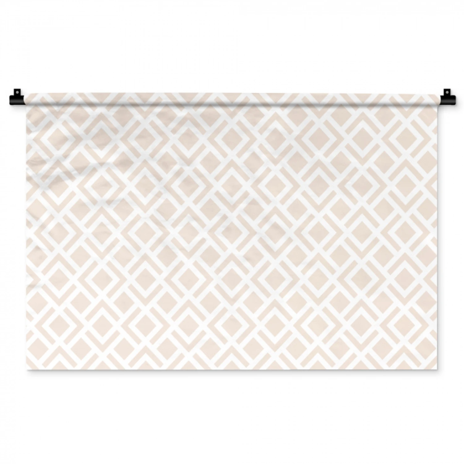 Patronen - Abstract - Beige - Geometrie Wandkleed katoen middel 269 -zz3d