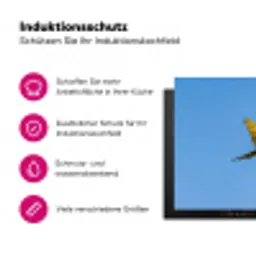 Papagaai - Vliegen - Blauw - Geel Inductie beschermer vinyl 3mm klein -zzzzzzz-lf-ups