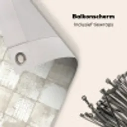 Tegel - Patroon - Verweerd Balkonbeschermer Duitsland klein 596 -closeup_NL