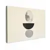 Beige - Japandi - Wabi sabi canvas 2cm klein -z3d