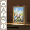 Grasveld - Eieren - Bloemen Light Box met kabel (Tafellamp) klein -USP_NL