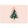 Christmas Season - Kerst - Kerstboom - Roze poster papier klein -3d