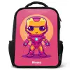 Roze ranger Rugzak - Zwart middel -3d