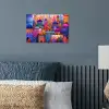 Kleurrijk paradijs - Levendig - Koepels poster papier klein -sfeer2