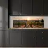 Wijngaard - Zonsondergang - Landschap keuken achterwand 2 middel -sfeer1