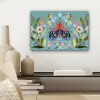 Vlinder - Sierlijk - Bloemen - Bladeren canvas 2cm klein -sfeer6