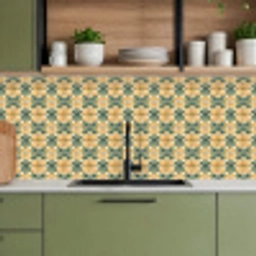 Keramiek - Verweerd - Kleurrijk keuken achterwand 2 middel 871 -sfeer3