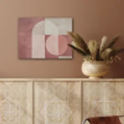 Figuren - Abstract - Roze PET vilt klein -sfeer4