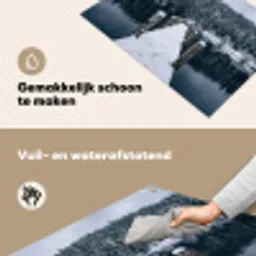 Steiger - Meer - Sneeuw - Bergen - Rustgevend Inductie beschemer met haakjes klein -ky-schoon-nl