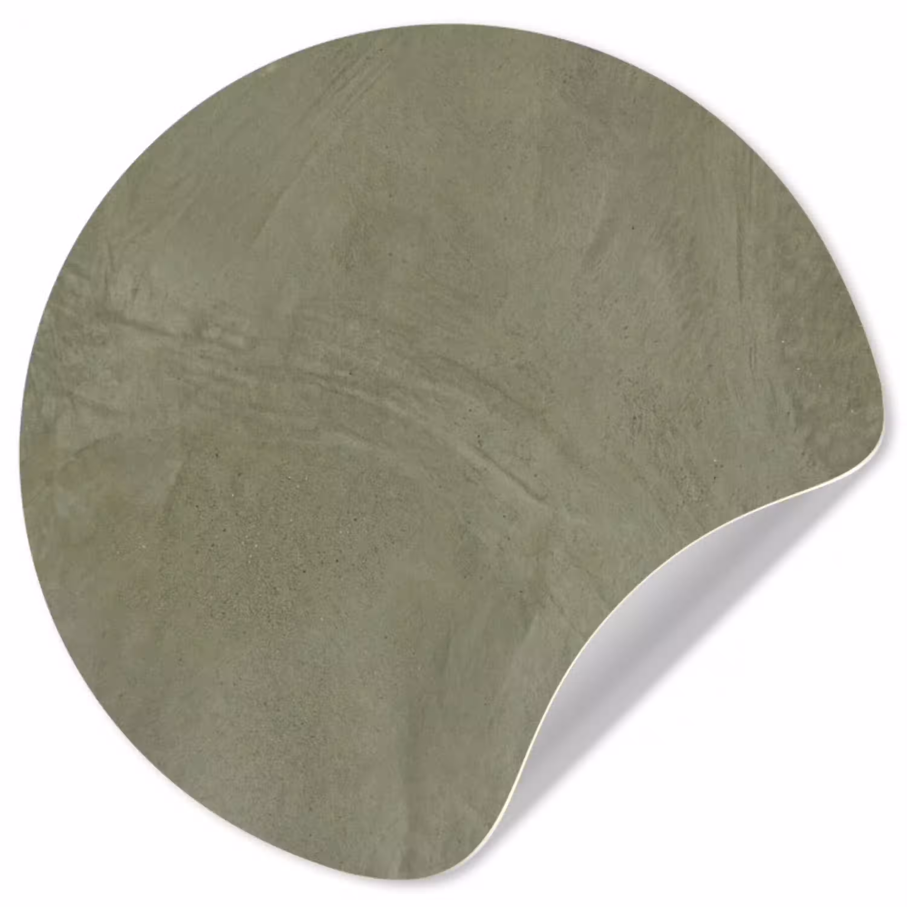 Textuur - Betonlook - Achtergrond - Modern - Groen Wandcirkel behangsticker klein -3d