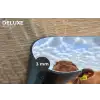 Koe - Weide - Bloemen Placemat vinyl groot -closeup