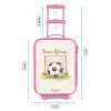 Voetbal in een goal Kinderkoffer - Roze klein -productfoto_formaten
