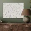 Terrazzo -  Patroon  -  Créme PET vilt klein 837 -sfeer2